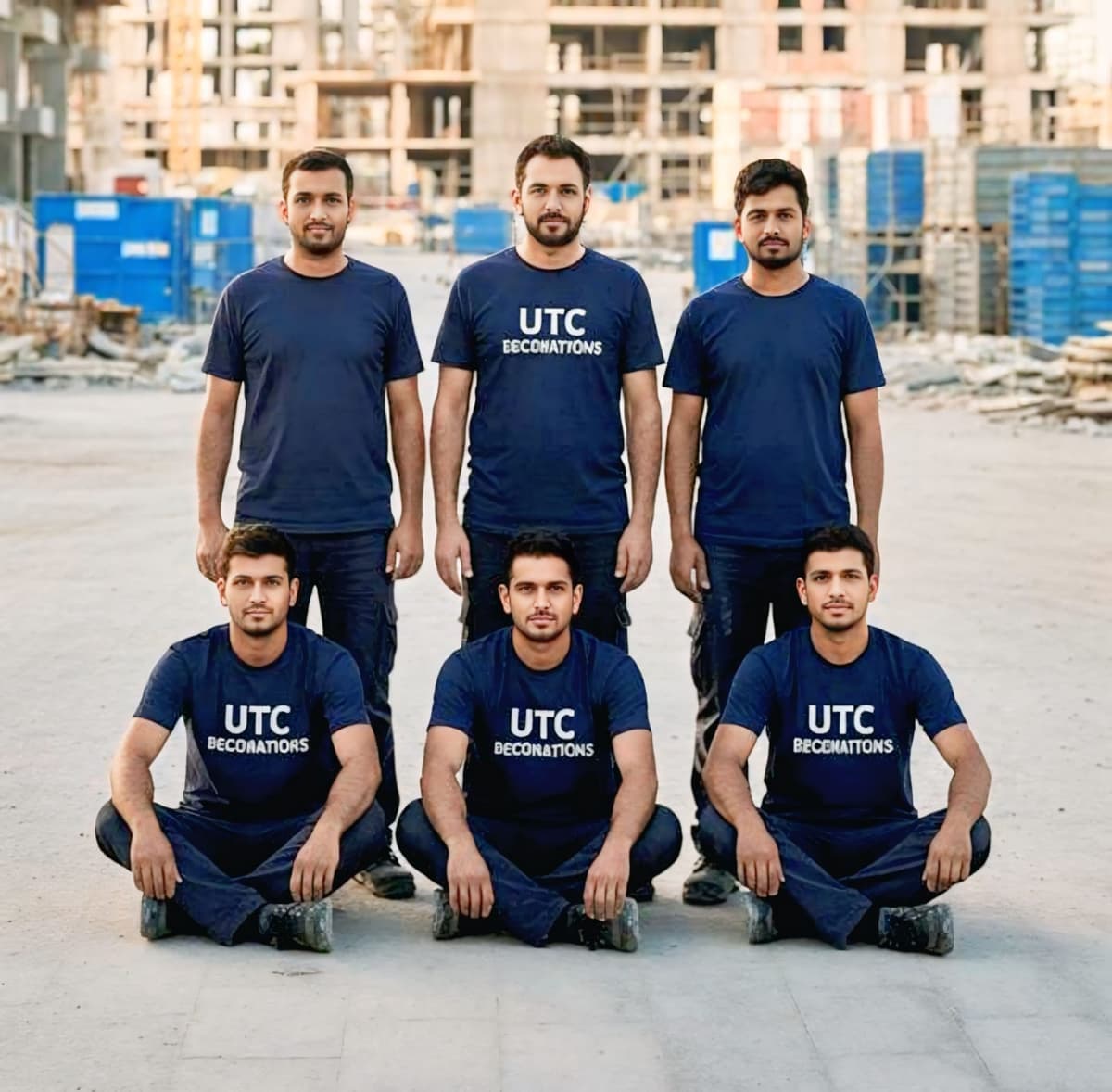 UTC team standing group photo